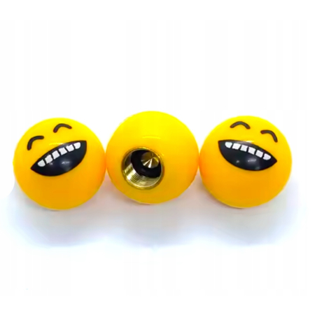 Nakrętki na wentyle samochodowe nakrętki do wentyli rowerowych smile 4