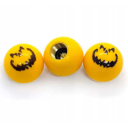 Nakrętki na wentyle samochodowe nakrętki do wentyli rowerowych smile 6