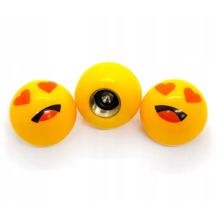 Nakrętki na wentyle samochodowe nakrętki do wentyli rowerowych smile 8