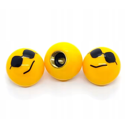 Nakrętki na wentyle samochodowe nakrętki do wentyli rowerowych smile 11