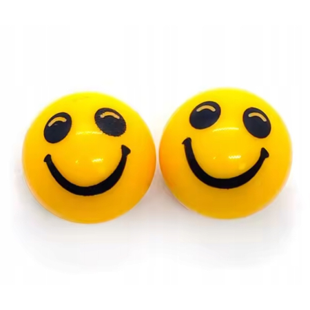 Nakrętki na wentyle rowerowe nakrętki do wentyli samochodowych smile 19