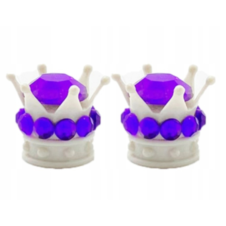 Czapki do opon kapturki na zawory samochodowe wentyle rowerowe korona 8