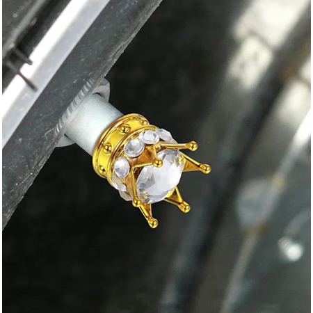 Czapki do opon kapturki na zawory samochodowe wentyle rowerowe korona 14