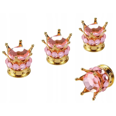 Czapki do opon kapturki na zawory samochodowe wentyle rowerowe korona 15