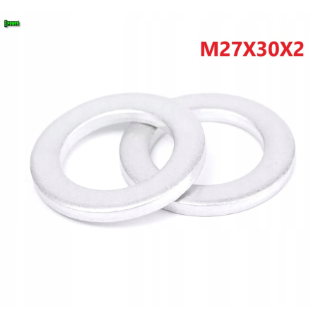 Podkładka aluminiowa m27x30x2 din7603a podkładka m27x30x2 podkładka m27x30