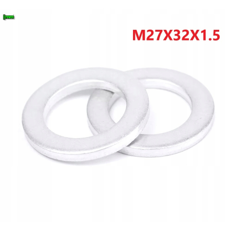 Podkładka aluminiowa m27x32,5x1,5 din7603a podkładka m27x32,5x1,5 podkładka