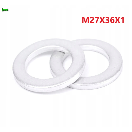 Podkładka aluminiowa m27x36x1 din7603a podkładka m27x36x1 podkładka m27x36